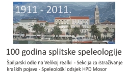 100 godina organizirane speleoloke djelatnosti u Splitu